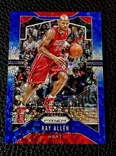 2019-20 Panini Prizm Fast Break Blue Prizm #22 Ray Allen - Heat 097/175