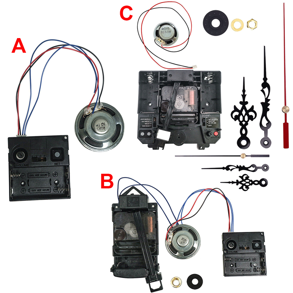 Wall Clock Pendulum Swing DIY Movement Mechanism Set Chime Replace