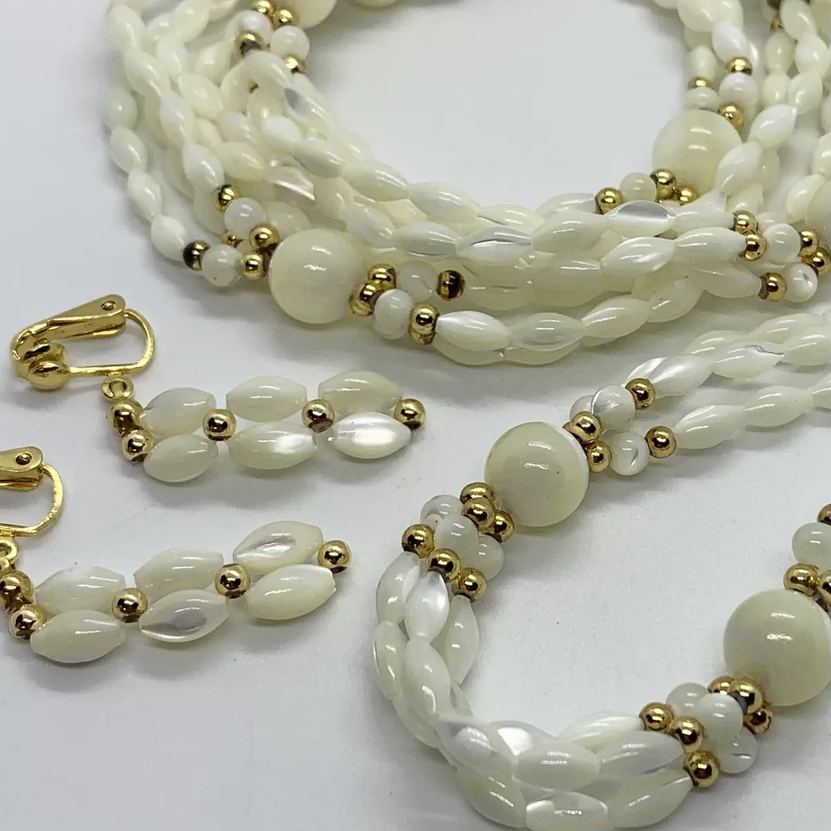 Pearl parure deals