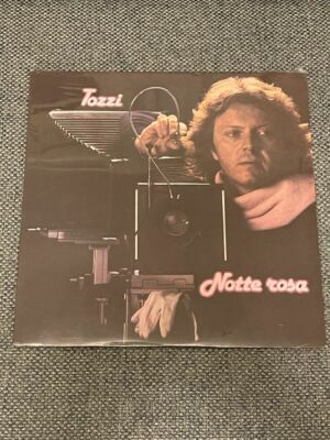 Umberto Tozzi Notte Rosa Vinile 33 Stampa Italiana SIGILLATO Rarissimo