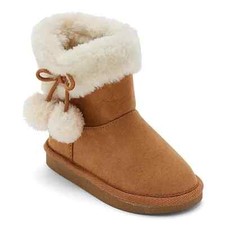 Thereabouts Girls Lil Annaze Flat Heel Winter Boots Size-5 Toddler