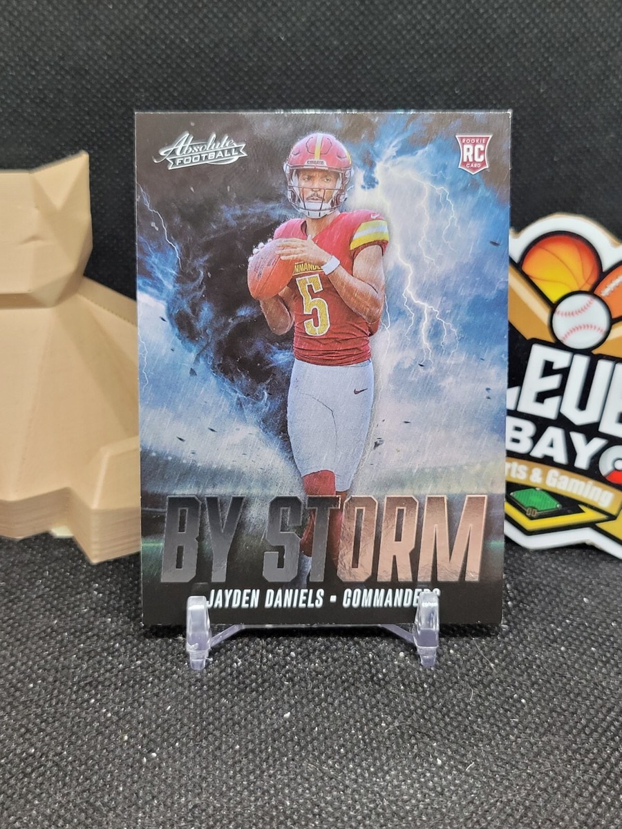 Jayden Daniels 2024 Panini Absolute By Storm #BS-JDS (RC) (CBR) | eBay
