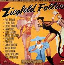 ZIEGFIELD FOLLIES FRED ASTAIRE  3 DISC BOX PREMIUM USED LASERDISC NM/EX 