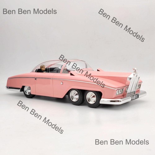 1:18 RARE AMIE Rolls Royce Lady Penelope's Thunderbirds FAB 1 Resin Models Car - Picture 2 of 12