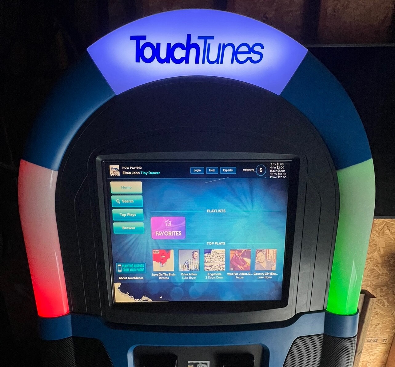 19" LCD ELO Touchscreen Monitor et1937l Touchtunes Jukebox eBay