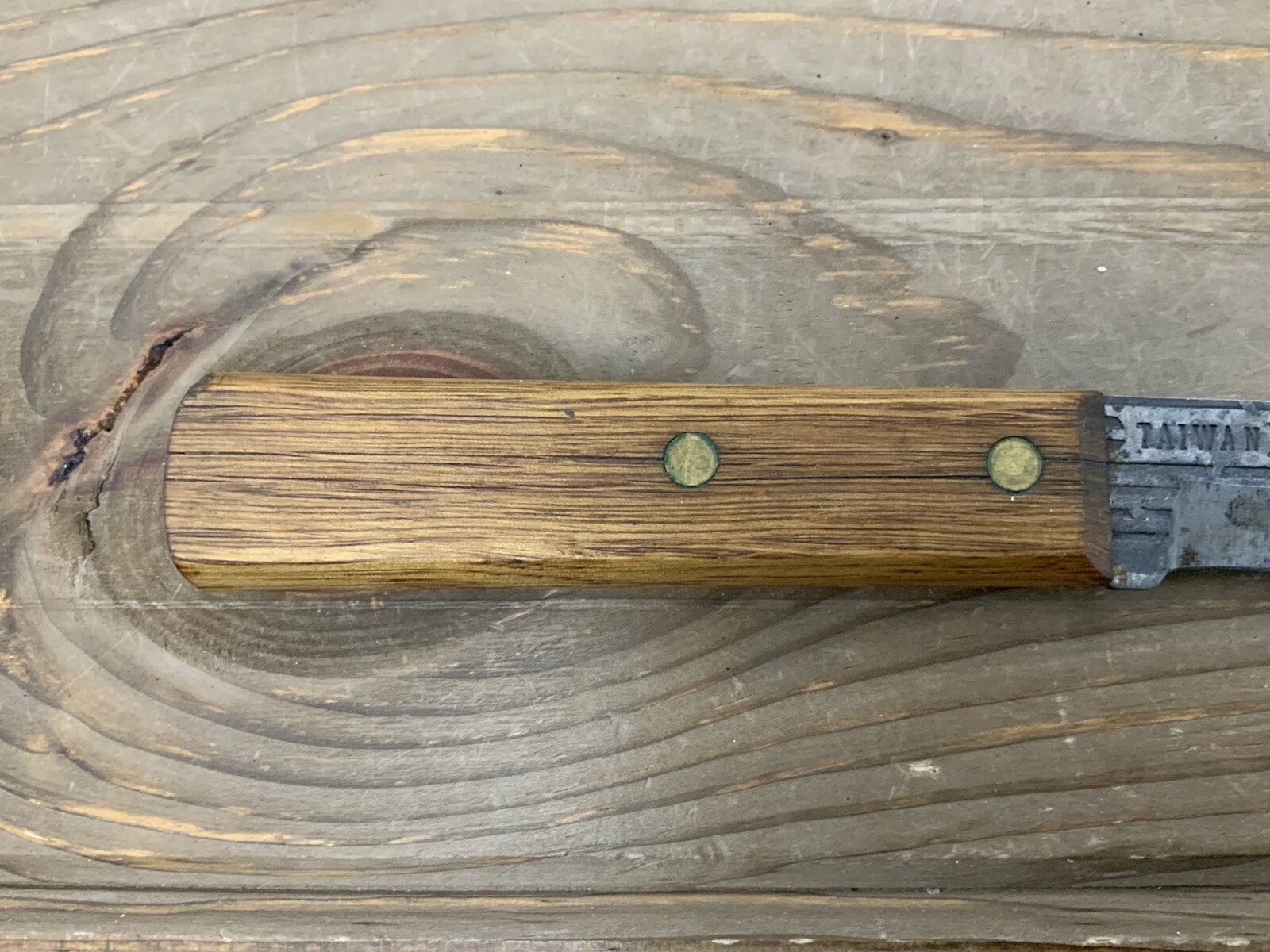 Carbon Steel Knife Sir Lawrence Vintage 6” Blade Utility Wood Handle