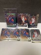 Tyrese Maxey Prizm DP Rookie Lot (7) Green Refractor Crusade Base