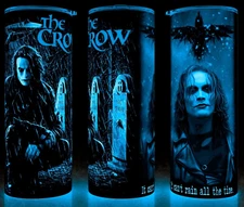Glow in the Dark The Crow 90s Brandon Lee Movie Cup Mug Tumbler 20 oz