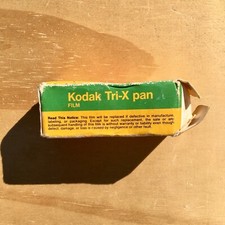 Vintage 1980's Kodak Tri-X Pan Black White Film TX 120 - New/ Open Box