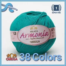 ARMONIA [100grs] by Omega - Fine 100% Mercerized Cotton Thread
