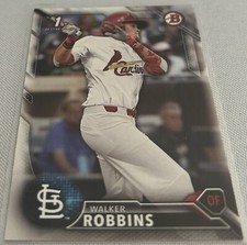 2016 Bowman Draft Baseball Walker Robbins St. Louis Cardinals 1st Bowman #BD-7
