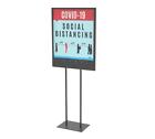 Social Distancing Poster Panel Board Keep at Least 6' Away from Each Other Stand