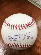 PHILADELPHIA PHILLIES ANTONIO BASTARDO AUTOGRAPHED OMLB W/COA 