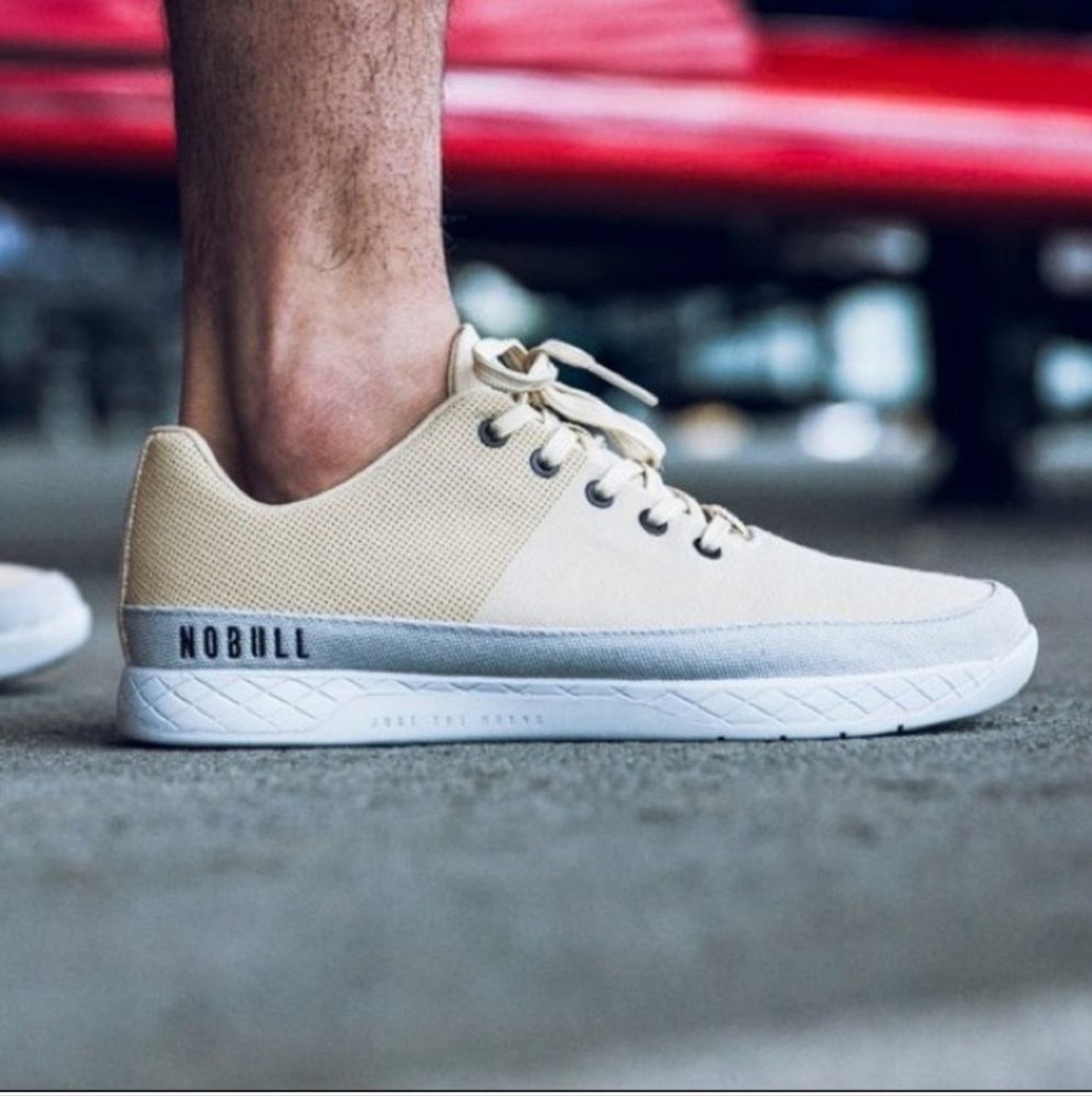 NoBull Canvas Trainer Sand Sneaker Men woman us