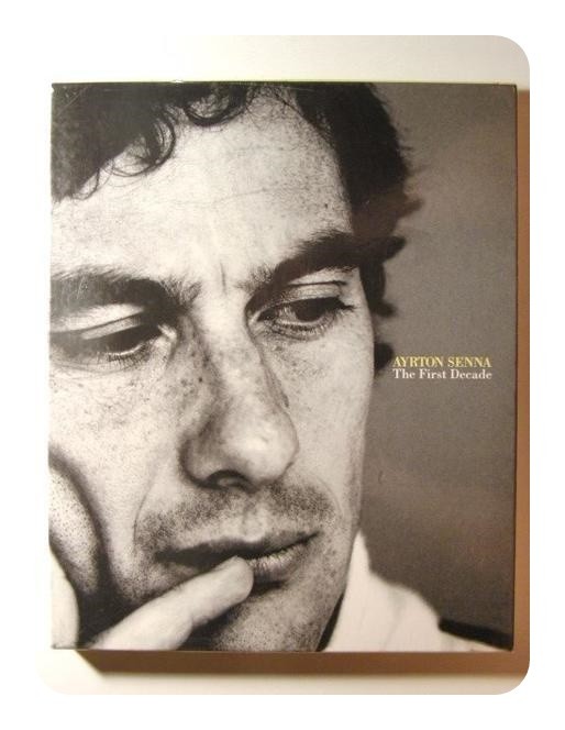 USED Ayrton Senna Photo book, The First Decade, 2004 JAPAN