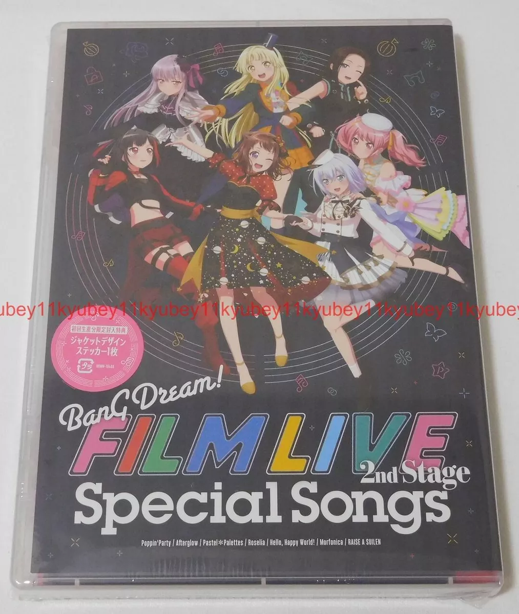 New BanG Dream FILM LIVE 2nd Stage Special Songs CD Blu-ray Japan BRMM-10409