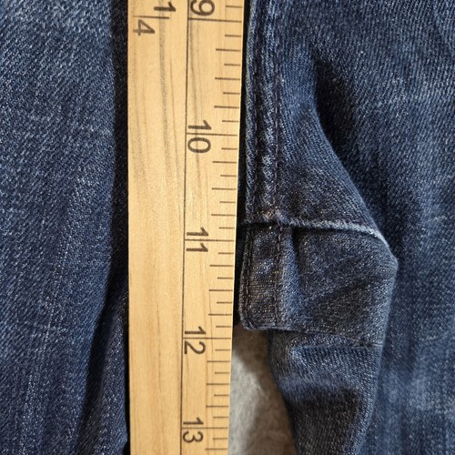 AG Goldschmied Jeans Herren 37x27 Blau Regent Boot Cut Dark Wash Stretch USA Gesäumt - Bild 10 von 14