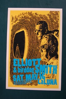 Elliott Smith Concert Poster 1998 La Luna Portland____