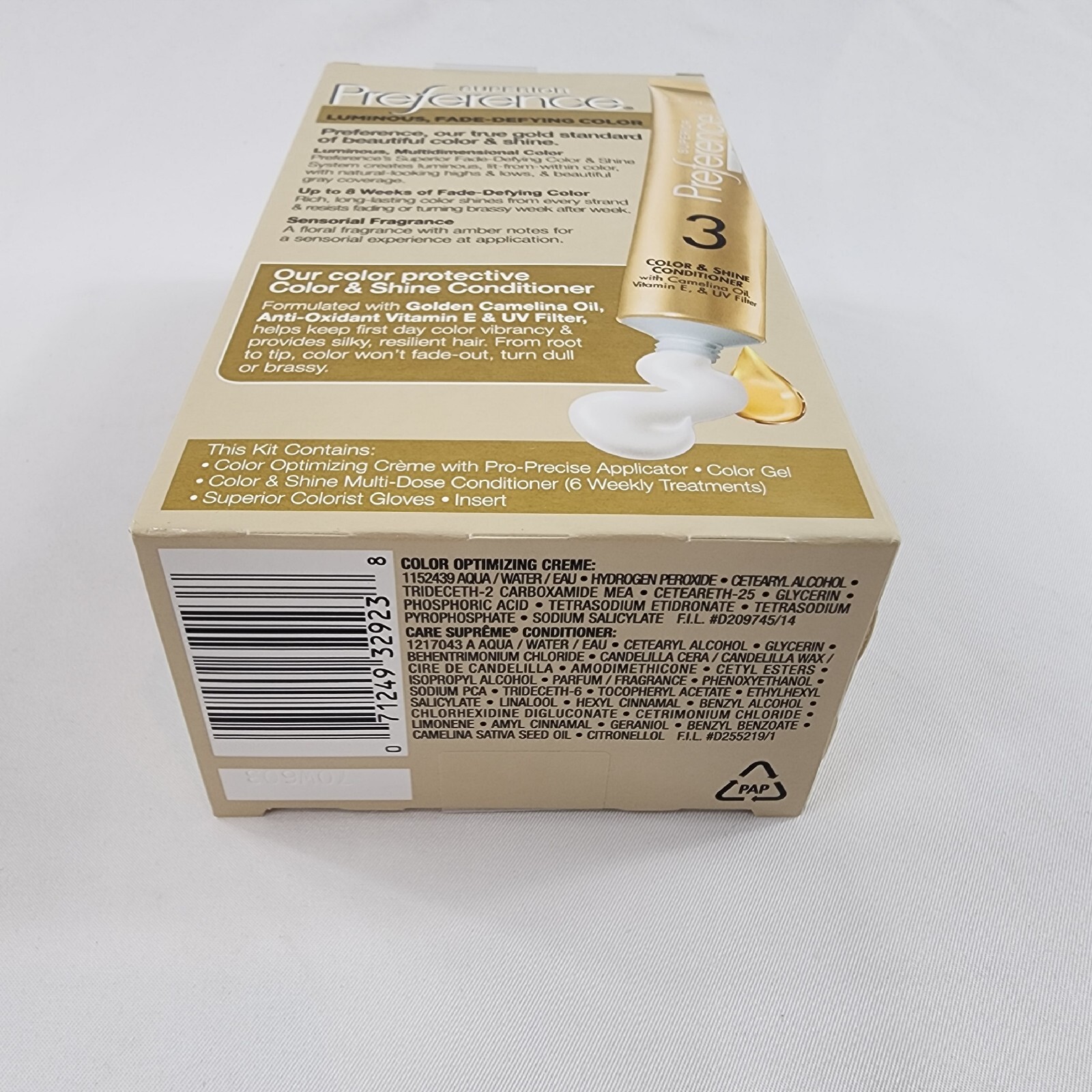Loreal Superior Preference Permanent Hair Color #5C Cool Medium Brown Anti Brass