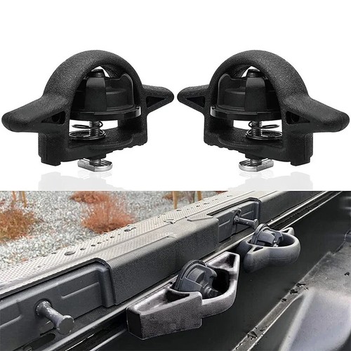 4PCS Cargo Truck Bed Tie Down Cleats For 2005-2019 2020 Toyota Tacoma Black - Bild 4 von 8