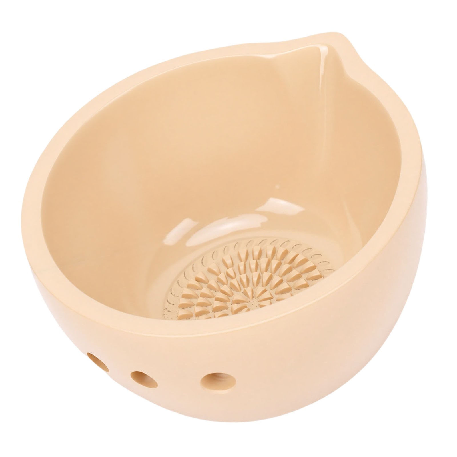 Garlic Grater And Leaf Peeler Bowl Multifunctional Ceramic Bowl For Ginger Chees