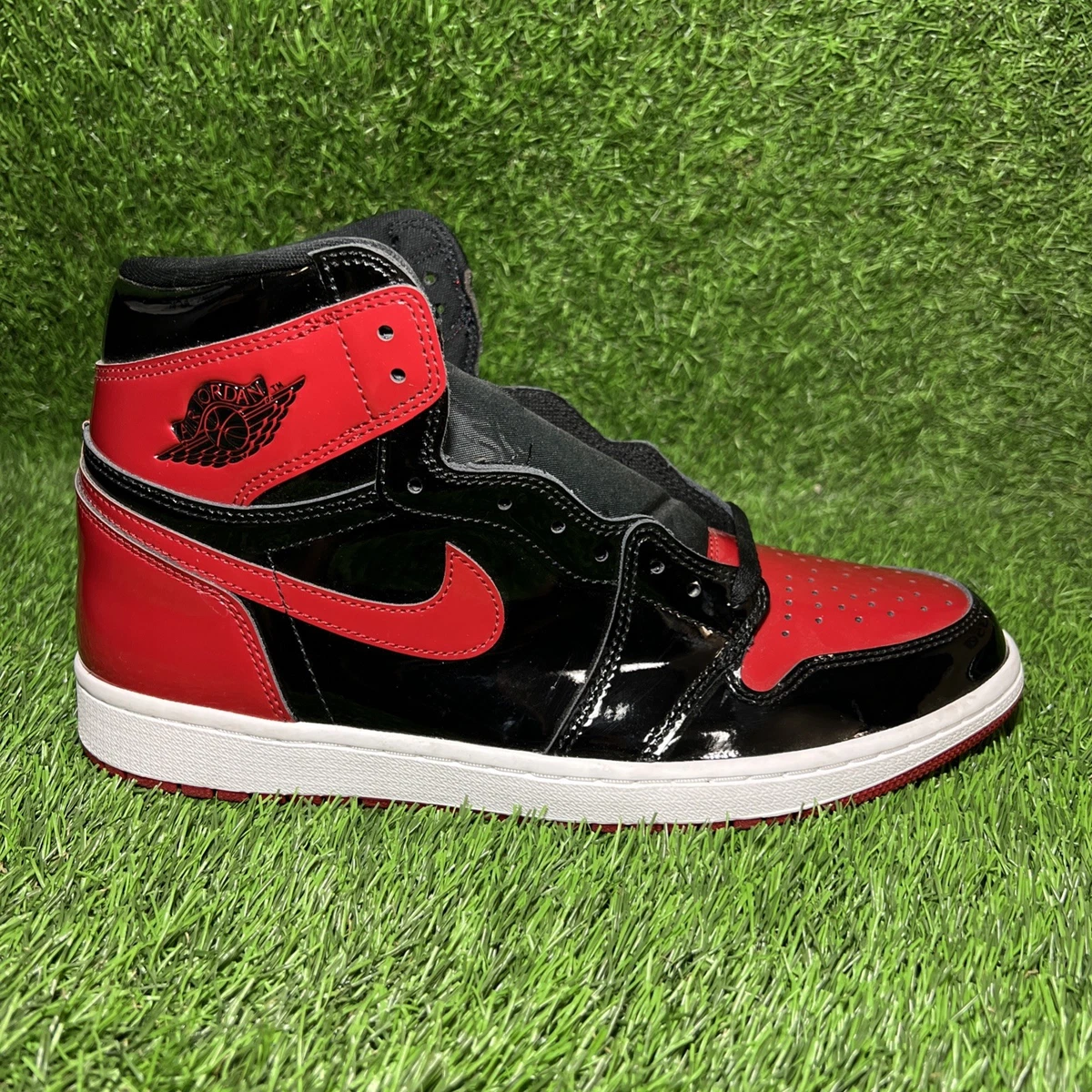 Preços baixos em Jordan 1 Retro OG High Patent Bred | eBay