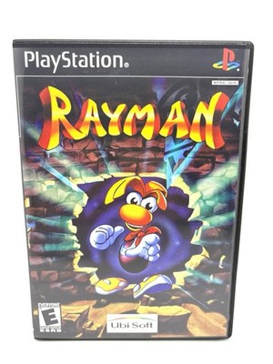 PS1 Rayman (Sony PlayStation) OEM PS Case & Custom Artwork