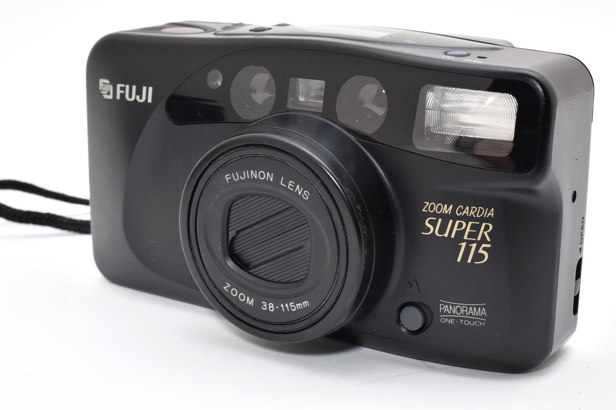 FUJI　FILM　zoom cardia super115 Fujifilm Zoom Cardia Super 115 Point & Shoot 35mm Film Camera