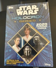 Star Wars Holocron Series 2020 Topps Blaster Box Factory Sealed 61 Cards 1 Patch