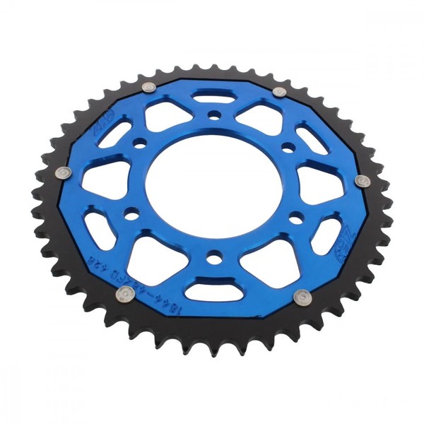 Kettenrad Alu Blau 48-ZäHne 428-Teilung FüR Yamaha YZF-R 125 Anniversary 12-13-image