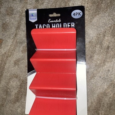 Taco Holder Set Of 4 Multi-Colored BRAND NEW