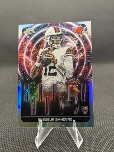 2025 Topps Cosmic Chrome Shedeur Sanders Base (RAW)