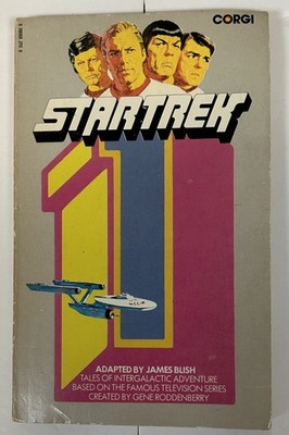 Star Trek 1, Sci-Fi TV Series, James Blish, 1972 Corgi Paperback Book