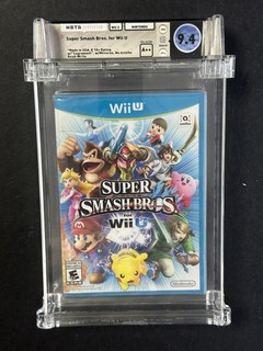 2014 Nintendo Wii U Super Smash Bros Video Game WATA 9.4 Seal A