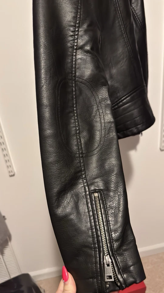 Chaqueta de moto Levis para mujer, talla M Foto 4 de 4