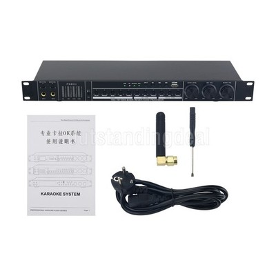 FX8 Preamplifier Multiple Audio Transmission Karaoke Reverb Effect Controller sz