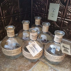 Blanton's Single Barrel Bourbon Bottles (6) HUGE LOT Empty 750ml Bottle NO TOPS