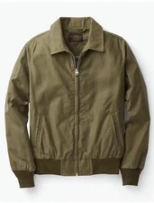 Women's Filson Lightweight Bomber Jacket 20146530 Olive Wax Dark Green Supply CC