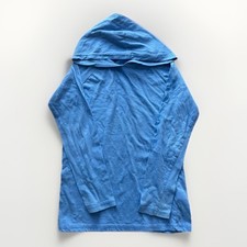 Reebok Small 8 Boys Blue Hoodie Pullover Athletic Top Tee Lightweight