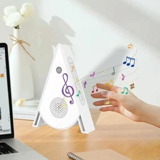 Bird Chirping 11.9x3.5x15.8cm Intelligent Table/Wall Singing Speaker for Patio