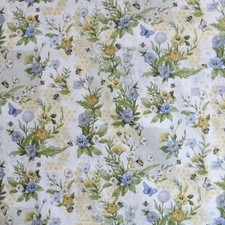 By The Yard  Sweet As Can Bee  Flowers    3.99 Ships ANY Amount Of Cotton Fabric