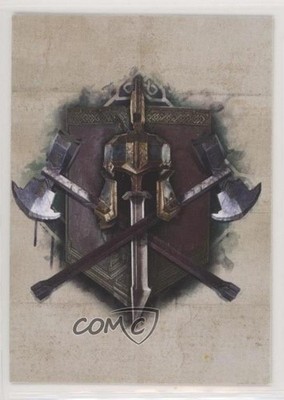 2016 Cryptozoic The Hobbit: Battle of Five Armies Weapons Dwarves Erebor #W7 4h0