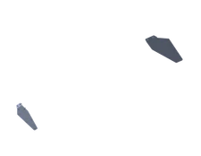 Artec JT0218 High Clearance Rear Bumper Corner Pod Skid Raw Alum For 07-Up Wr...