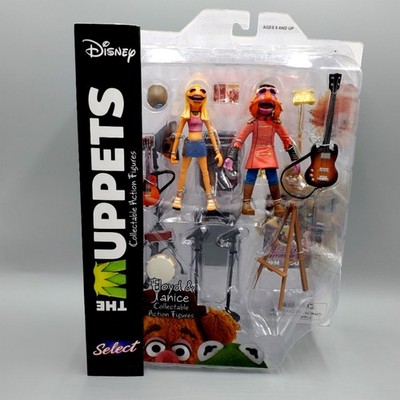 Muppets Janice Floyd Pepper Action Figure Playset Electric Mayhem Diamond Select