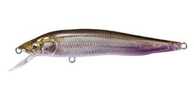 Leurre Megabass Great Hunting Butterfly GH44 - Couleur Lime Chart Tiger, Coulant, 44 Mm