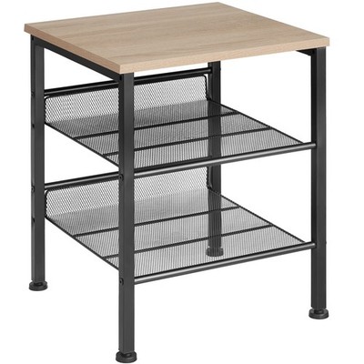 Beistelltisch Lincoln 40,5x40x50,5cm Industrial Holz hell, Eiche Sonoma B-Ware