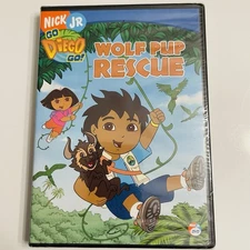 NICK JR GO DIEGO GO! DVD WOLF PUP RESCUE