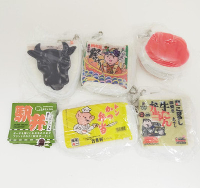 Ekiben BENTO Pouch Collection Lunch Capsule Toy All 5-Type Set JAPAN Kenelephant