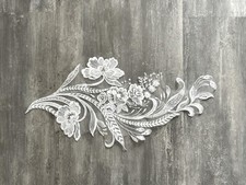 Braut Spitze Applikationen Lace Stickerei Designer Enzoani Élysée