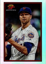 2019 BOWMAN CHROME #B30-JD JACOB DEGROM 30TH ANNIVERSARY